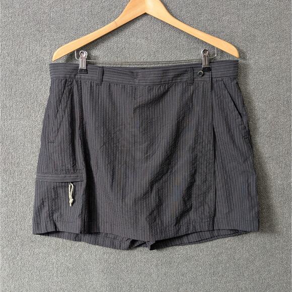 Columbia PFG Wrap Skirt Womens Large Lightweight Fishing Skort Shorts Cargo - Picture 1 of 14